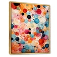 thumbnail image 2 of Designart "Colorful Contrasts Mid Century Modern Art IV" Abstract Floater Framed Wall Decor, 2 of 7