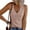 Pink, variant on Tank Tops Women Ribbed Tank Tops for Women Crew Neck Camisole V-neck Undershirt Button-down Undershirt Shirt T-shirt Womens Blouses Dressy Casual Basic Tops for Women Pink M