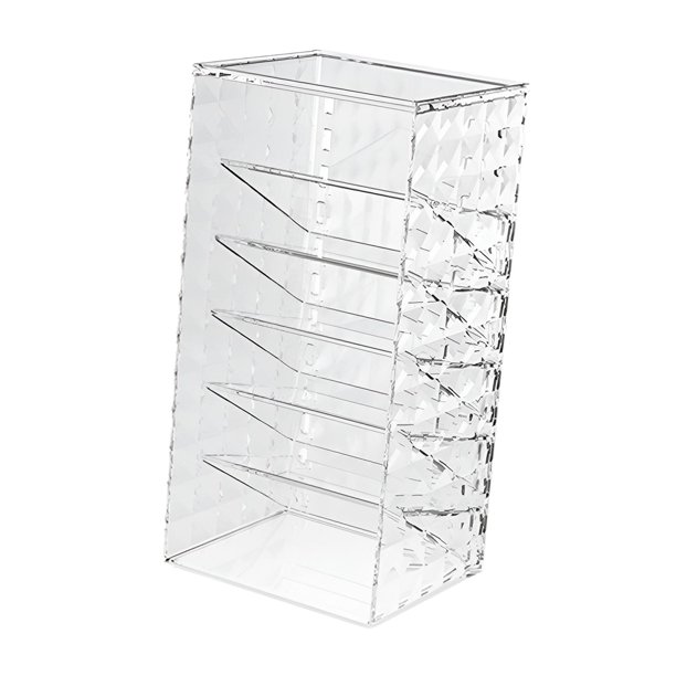 Estante organizador de cosméticos Macarena soporte de almacenamiento de Perfume multiusos Claro 9,8 cm x 8,5 cm x 20,1 cm