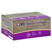 bd insulin syringe u/f