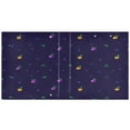 thumbnail image 2 of Advanced Fruit Pattern 12.4x10.6in PVC Round Ring Binders, 2-Pack, D-Ring 3-Hole, Metal Clip, 2 of 10