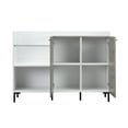 thumbnail image 5 of Home Source Accent Console Table White Black, 5 of 5