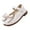 Beige, variant on adviicd Girls' Sandals Toddler Girls Sandals Closed Toe Water Beach Summer Shoes Soft Rubber Sole Dress Princess Shoes Flat (Pink,6)