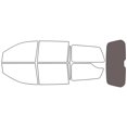 thumbnail image 2 of Rvinyl Car Window Pre Cut Tint Film Kit Rear Windshield 35% Fits Honda Odyssey 2005-2010, 2 of 8
