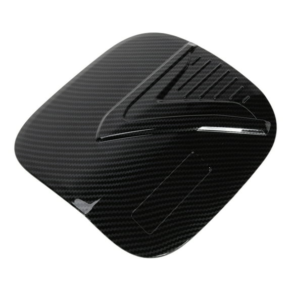 Fuel Tank Door Cap for Mitsubishi Eclipse 2018-2025 Fuel Filler Flap Cover Adhesive Type Carbon Fiber Black ABS