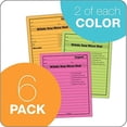 thumbnail image 2 of Adams While You Were Out Pads, 4.25 x 5.25 Inches, Assorted Neon Colors, 50 Sheets/Pad (6-Pack) (9711NEON), 2 of 3