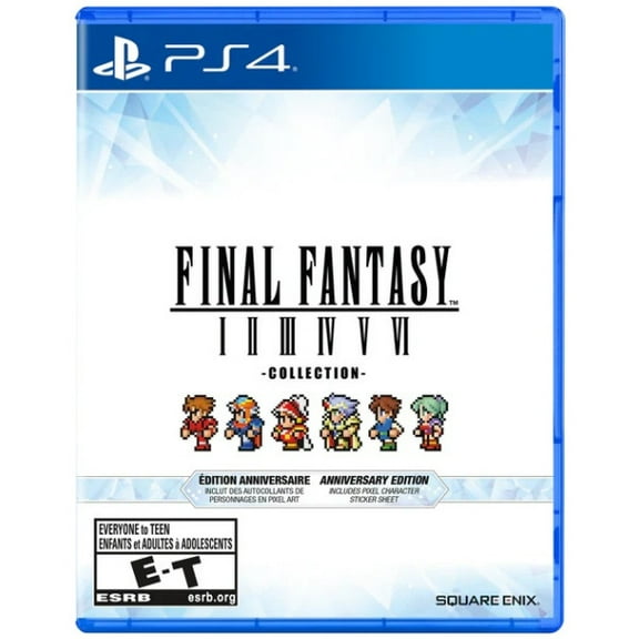 Final Fantasy I-VI Collection Anniversary Edition (Playstation 4)
