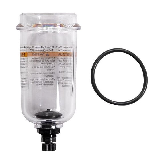 Parker FRL Replacement Bowl,Polycarbonate PS732P