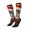 3 Black, variant on Women Crew Soft Moisture-wicking Socks Geometric American Bald Eagle Pattern Design Cotton Socks, One Size fit All