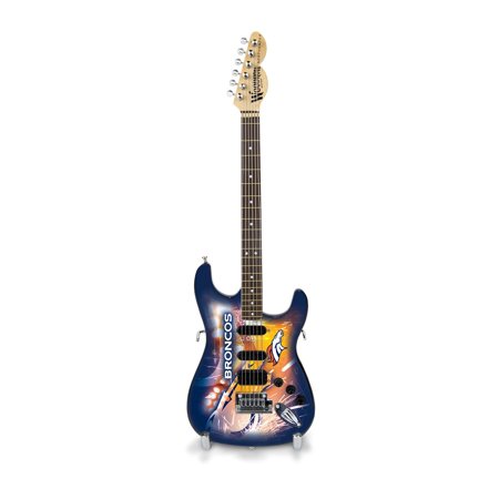 Denver Broncos Woodrow Mini Guitar