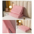 thumbnail image 4 of Milk Velvet Pillowcase 60x40cm Milk Velvet Soft Pillow Cover for Neck Pillow Cores, Hypoallergenic Anti Warm Bedding Winter Pillowcase In Multiple Colors Pillow Cover, 4 of 8