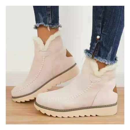 

Women Skate Sneaker with Soft and Comfortable Cotton Shoes for Mountain Climbing Camping 35 Beige
