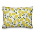 thumbnail image 2 of Creative Products Fun Lemon Pattern 20 x 14 Spun Poly Pillow, 2 of 3