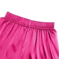 thumbnail image 6 of WUANDIXFA Girls Satin Silk Pajamas, Cute Soft Silk Fashion Sleepwear, 2 Piece Long Sleeve Shirt Pant Pajama Sets for Girls,Hot Pink,9-10 Years, 6 of 9