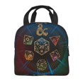 thumbnail image 3 of Dnd Dungeons and Dragons Lunch Bag Portable Tote Bag Insulated Lunch Box Picnic Beach Office Insulated Bento Bag, 3 of 9