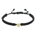 thumbnail image 1 of Pulseras Iniciales Uxcell para Mujeres y Hombres, Pulseras de Cuerda Trenzada Ajustables con Letra del Alfabeto A y Encanto de Corazón para Regalos de Cumpleaños de Amistad de Graduación, 1 of 6