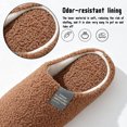 thumbnail image 3 of CHICVOMEY Unisex Fuzzy Slippers for Women Men Indoor Bedroom Fluffy Shoes Cozy Faux Fur House Shoes Lightweight Fuzzy Slippers, 3 of 8