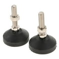 thumbnail image 4 of Paquete de 4 Niveladores de Mueble Patas de Nivelación Roscadas Deslizadores para Banco de , Base de Goma con Vástago de material acero Al Ca 60-M12x50mm perfecl Pies de nivelación ajustables, 4 of 6