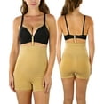 thumbnail image 2 of ToBeInStyle Women's High-Waisted Boyshort Shaper w/Bra Strap, 2 of 5
