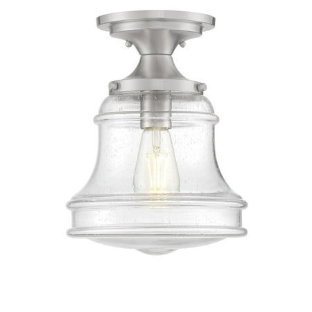 

Park Harbor Phsfl4641 Havenhurst 9 Wide Semi-Flush Ceiling Fixture - Nickel