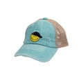 thumbnail image 2 of C.C Girls Smile Embroidered Criss Cross Cap Ponytail Hat, Mint, 2 of 4