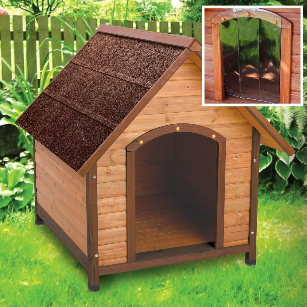 Ware Premium AFrame Dog House with FREE Dog Door