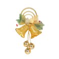 thumbnail image 2 of HongHeng 1Pc Jingle Bell Door Hanger with Bow Christmas Decorations, 2 of 6