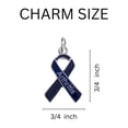 thumbnail image 2 of Dark Blue Arthritis Ribbon Retractable Bracelets, 2 of 2