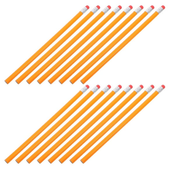 SNNROO 100 Pcs Crayons en Bois Essentiels pour la Classe Crayons Longs en Bois Crayons Pratiques à Main Crayons en Vrac Crayons Longs en Bois pour la Classe