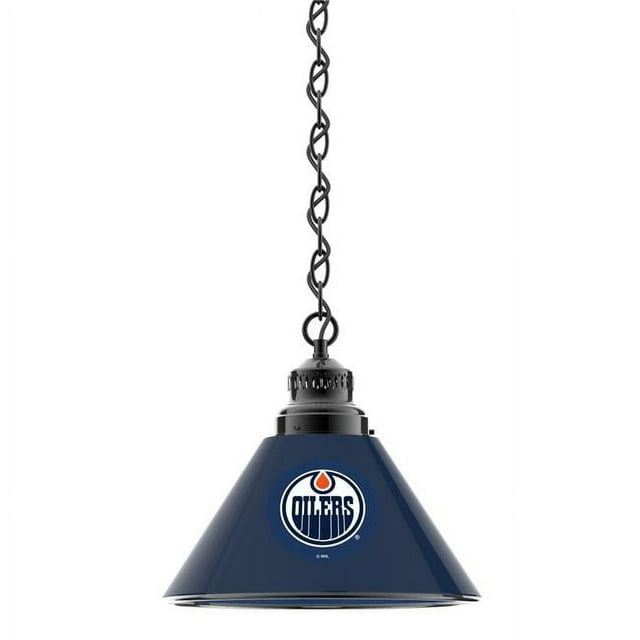 Holland Bar Stool BL1BKEdmOil NHL Edmonton Oilers Suspension Simple - Noir