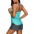 thumbnail image 3 of Haut de Tankini à Dos Nageur à Rayures Imprimées pour Femmes Sans Bas S - TTTG, 3 of 5