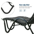thumbnail image 5 of Mcombo Outdoor Chaise Lounge Chair W/Adjustable Canopy 4097（Grey）, 5 of 10