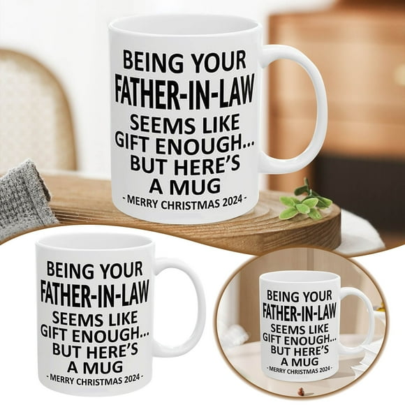 Binwennn Ceramic Coffee Cup Becomes Your Must Have Novelty Coffee Cup Christmas Special Holiday Birthday Novelty O Vintage Coffee Mug No Handle And Mugs Set Fiber Drinking Glasses Vintage Milk Glass