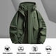 thumbnail image 1 of Ceisia Unisex Oversize Hooded Waterproof Casual Polyester Jacket Gift, 1 of 6