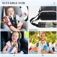 thumbnail image 5 of 2-Pack Seat Belt Covers with Flannel Seatbelt Shoulder Strap Case Adjustable Straps Soft Padding for Car Beautiful Moth Medium, 5 of 8