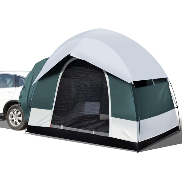 SUV Tent for Camping, 6-Person Car Camping Tent, SUV Tailgate Tent for Outdoor, Easy Set Up Tent with Rainfly 8' L x 8' W x 7.2' H