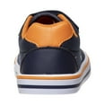 thumbnail image 4 of Beverly Hills Toddler Canvas Slip On Adjustable Strap Sneakers, Navy Orange, Size: 5, 4 of 7