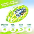 thumbnail image 7 of Sunlite Sports Football, Waterproof, Outdoor Sports and Pool Toy, Beach Game, for Kids and Adults, Neoprene Green, 9", 7 of 7
