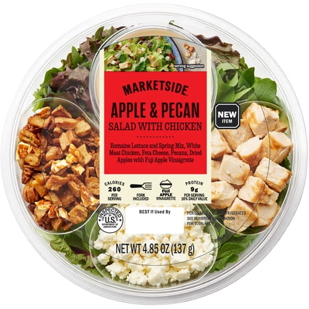 Marketside Apple and Pecan Salad, 4.8 oz Bowl (Fresh)