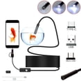 thumbnail image 3 of Industrial Endoscope HD Electric Digital Borescope Camera IP67 Waterproof Portable Inspection Camera with 6 Dimmable LED Light for Windows System Android Phone with OTG, 3 of 11