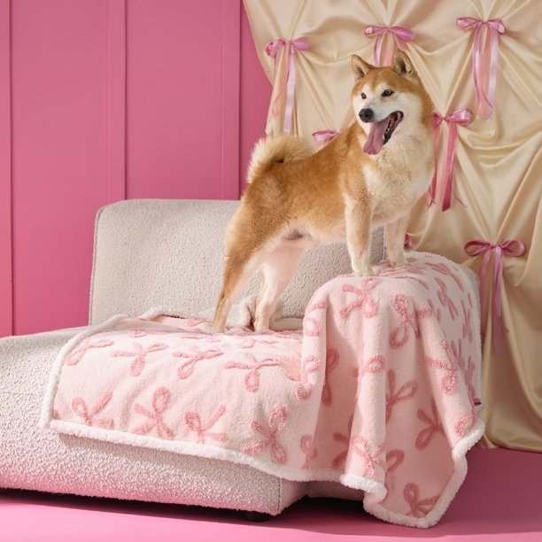 Manta impermeable para cachorros LE SURE para perros grandes Pink Taffy