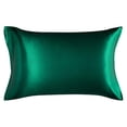 thumbnail image 1 of Funda de almohada de diseño simple Home Dorm Apartment Hotel Funda de almohada Funda de almohada de cama de color sólido, Blackis Green Advancent HA000545-05B, 1 of 7