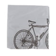 thumbnail image 2 of DYNWAVECA Waterproof Cover Rain Dust Protector Rainproof Snow Protection Portable Outdoor Bike Cover Storage Cover for Beginner Grey Thin, 2 of 10