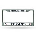 thumbnail image 1 of Houston Texans Chrome License Plate Frame, 1 of 1