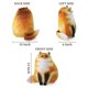 thumbnail image 2 of Cute Animal Plush Body Pillow - Soft Stuffed Animal, Plush Throw Pillow for Girls, Kids, Boys, Decorative Toy Gift, 2 of 5