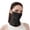 Black, variant on UV Face Mask, Sun Masks for Women, Soft Breathable Face for Outdoors, Washable Reusable Black A