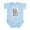 Sky Blue, variant on CafePress - Cow & Calf Infant Bodysuit - Baby Light Bodysuit, Size Newborn - 24 Months