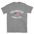 thumbnail image 1 of Colchester Connecticut Patriot Men's Cotton T-Shirt, 1 of 1
