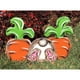 thumbnail image 4 of Adorno divertido para césped al aire libre para decoración festiva Letrero de jardín con trasero de conejo de Pascua, 4 of 5