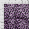 thumbnail image 2 of oneOone Velvet Purple Fabric Fruits Fabric For Sewing Printed Craft Fabric By The Yard 58 Inch Wide, 2 of 4